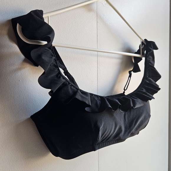 J.Crew Ruffle Scoopneck Bikini Top in Women's M - Picture 3 of 16